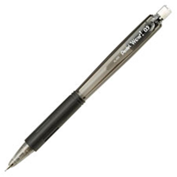 Pentel 0.5 mm Wow Retractable Tip Mechanical Pencil; Black PENAL405A
